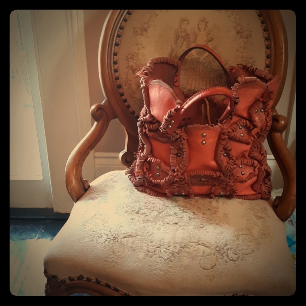 Peach Jamin Puech Handbag